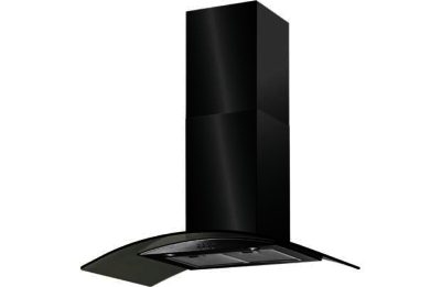 Baumatic BT103BGL 100cm Glass Cooker Hood - Black